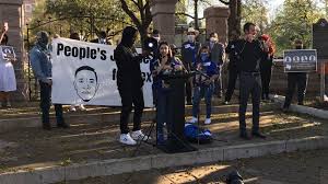 The for the people rally took place at 5:30 p.m. Rally At Texas Capitol Supports George Floyd Act