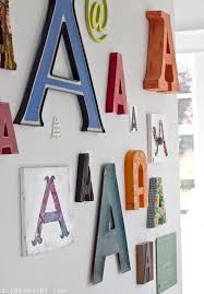 Initial Wall Decor Typography Wall Decor
