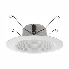 Lithonia Lighting E Series 5 In And 6 In Matte White Recessed 3000k Led Baffle Module 65bemw Led 30k M4 The Home Depot