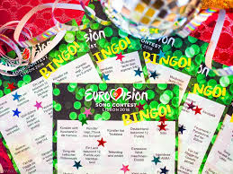 Trinkspiel karten zum ausdrucken : Eurovision 2018 Bingo Trinkspiel Fur Den Esc