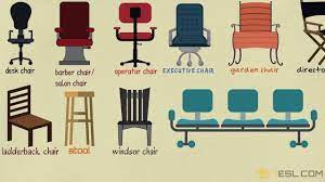 useful furniture names