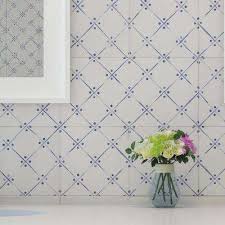 Ceramic tile backsplashes are the most common type found in homes, and with good reason. Indesign Handspun Blue Line Art 6 In X 6 In Ceramic Wall Tile 10 Sq Ft Case Ig Hasu Ldbl 201 3001hd 1 The Home Depot Ceramic Wall Tiles Hand Painted Tiles Diy Wall Tiles