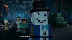 Image result for minecraft story mode season 2 admin snowman