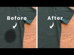 remove oil stains from your clothes