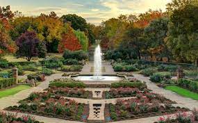 view fall foliage in fort worth texas