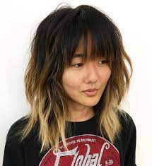 insrammable hairstyles with bangs