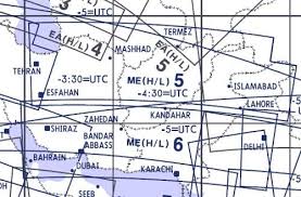 High And Low Altitude Enroute Chart Middle East Me H L 5 6 Jeppesen Me H L 5 6
