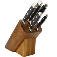 How forged knives and stamped knives are made. Hand Forged German Steel 4116 Knife Block Set Buy Knife Block Set Forge Knife Set German Knife Set Product On Alibaba Com