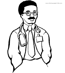 Check out our 10 amazing doctor coloring sheets for your kids here Doctors Hospital Color Page Family People And Jobs Coloring Pages For Kids