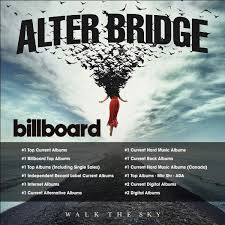 Alter Bridge Walk The Sky Album Hits 1 On Over A Dozen