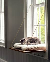 Many cat wall shelves and perches can look out of place; Cat Window Perch Diy Cat Bed Cat Window Perch Cat Room