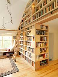 floor to ceiling bookshelves fine