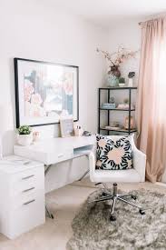 easy feminine home office decor ideas