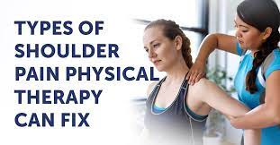 types of shoulder pain physical therapy
