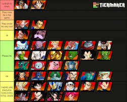 Also, the loss of any teammates will trigger his transformation into a super saiyan 3, giving. Dragon Ball Fighterz Season 4 Wishlist Tier List Community Rank Tiermaker