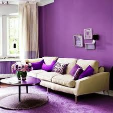 sofa color for your purple walls