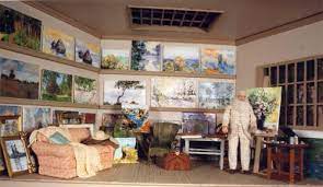 Miniatures Of Monet S Home By Cheryl Miller