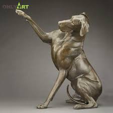 Life Size Bronze Great Dane Statue For