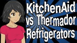 With a top burner power rating of 22 000 btu this bluestar gas cooktop is a champion when it comes to overall heating power. Kitchenaid Vs Thermador Refrigerators Youtube