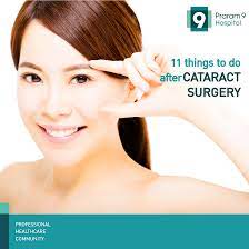 Recovery after cataract surgery varies from person to person but certain precautionary measures help shorten the time. 11 Things To Do After Cataract Surgery Praram 9 Hospital