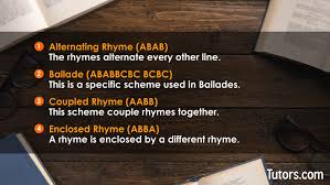 what is rhyme scheme definition
