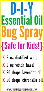 diy essential oil bug spray the