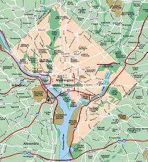 washington dc map and travel guide