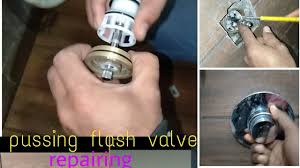 how to repair toilet flush valve