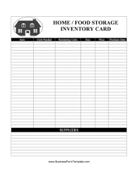15 Samples Of Inventory Templates In Word Excel And Pdf Formats