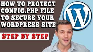 how to secure wp config php file in