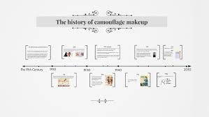 the history of camouflage makeup by