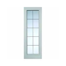 Primed Bevel Glazed Internal Door C W