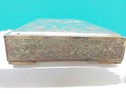 antique silver 84 box handmade by