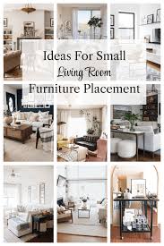 ideas for small living room furniture