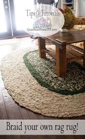 braid your own large rag area rug