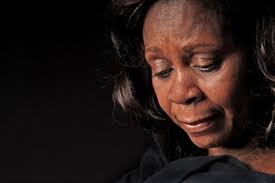 Image result for an image of a depressed african women