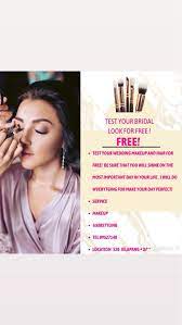 free professional makeup service