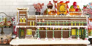 Decorate the roof with candy as shown in the video, add white chocolate to the board followed by a christmas tree made from gingerbread stars then sprinkle with icing sugar for snow. 10 Best Gingerbread House Tips How To Build A Gingerbread House