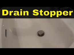 A Sink Pop Up Drain Stopper Tutorial