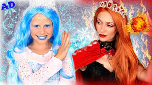 ice queen and fire queen dress up will