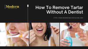 how to remove tartar without a dentist