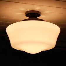 Traditional Ceiling Light Schoolhouse