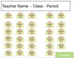 Free Seating Chart Template Seating Chart Classroom