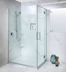Tile Safe Omega Shower Door