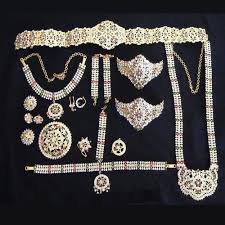 bharatanatyam dance jewellery set