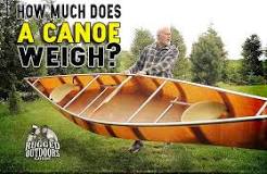 How much does a 16 foot Old Town canoe weigh?