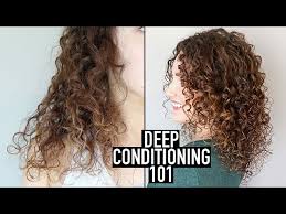 how to deep condition curly hair for