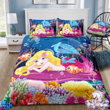 Baby Mermaid Bedding Set Uni