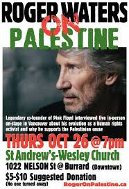 Istening to the politics of roger waters is rock and roll. Roger Waters Vancouver Human Right S Forum Pulse Spirit