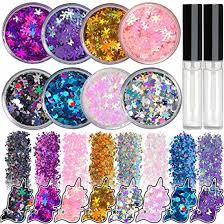 cosmetic chunky glitter shimmer body